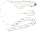 Car Charger for the Apple iPod Nano 3G, iPod Classic, iPod Touch 1G, iPhone 1G, iPod 3G 4G 5G Video, Mini, iPod Photo, and iPod Nano 1G 2G models Color White