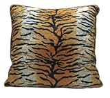 Scene Weaver Journey Decorative Oversized Pillow, Tiger, 22 by 22-Inch