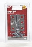 ACE TRADING BHDW 2 01-3008-324 BARREL BOLT 2 ZINC