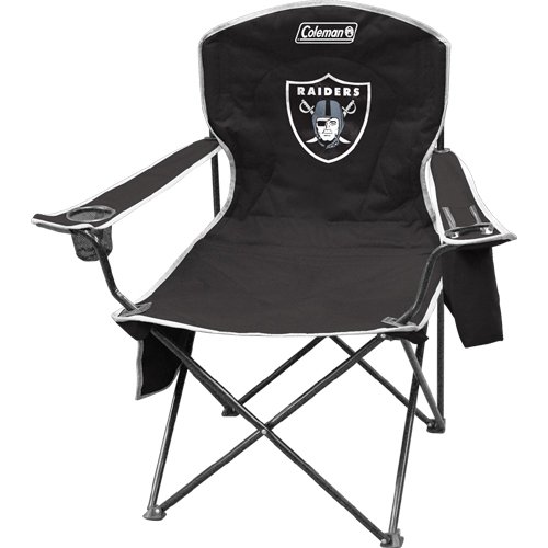 Oakland Raiders Nfl Cooler Quad Tailgate Chair