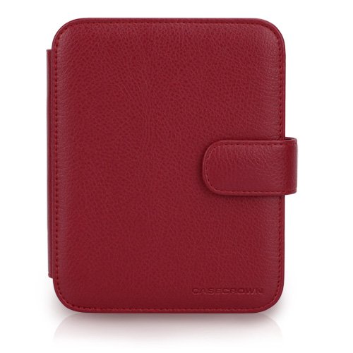 CaseCrown Regal Flip Case (Red) for Barnes & 