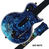 GUITAR HERO 3 III Faceplate Skin Skins for PS3 Xbox 360 Les Paul - Blue Vortex