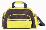 Review Little Company sp04.68 / Little Company Spice Travel Bag in Chocolate Brown and Sunny Lime