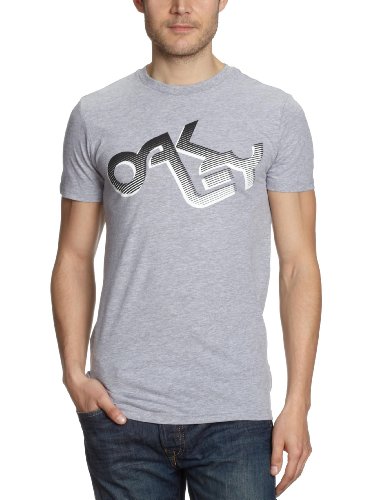 Oakley Herren T-Shirt RETRO FADE 2.0, heather grey, L Preisvergleich