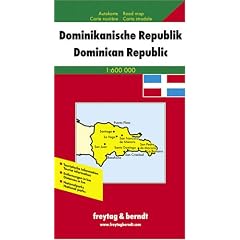 Dominican Republic: Road Map (Freytag & Berndt road map)