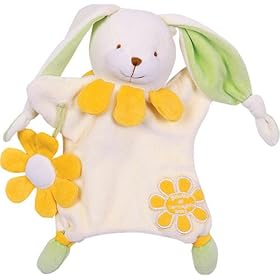 Doudou et Compagnie PUP1615 25cm Daisy Rabbit Puppet