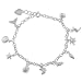 Sterling Silver Combo Sea Life Bracelet
