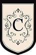 Monogram Estate Size Flag - C