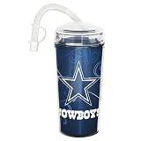 Dallas Cowboys NFL Double Wall Dombed Tumbler (16oz)