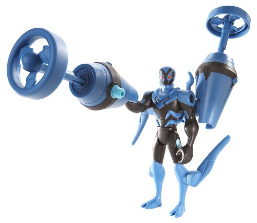  Batman: The Brave and the Bold Deluxe Twin Turbo Blue Beetle Figure