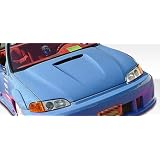 1992-1995 Honda Civic 2DR HB Duraflex Spyder 2 Hood by DuraFlex