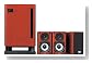 ONKYO INTEC205 INTEC205AV用3.1chオプションスピーカーシステム UWA-205(D) /木目