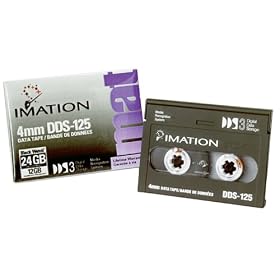 Click here to buy Imation 4MM DDS-125, DDS3, 12GB Tape 125m length, (1-Pack) by Imation.