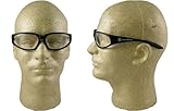 UPC 079768009266 product image for Smith & Wesson 38 Special Clear Black Standard Safety Glasses - Wrap Around Fram | upcitemdb.com