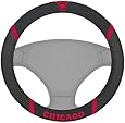 FANMATS NBA Chicago Bulls Polyester Steering Wheel Cover