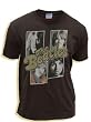 Junk Food The Beatles Photo Blocks Black Wash Adult T-Shirt Tee