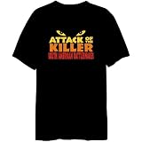 Attack Of The Killer South American Rattlesnakes Animals Mens T-Shirt (Black, Sizes X-Small - XXX-Large)