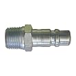 Interstate Pneumatics CPH881 1/2 x 1/2 Inch MPT Industrial Coupler Plug
