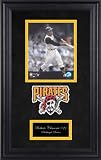 Roberto Clemente Pittsburgh Pirates Deluxe Framed Unsigned 8x10 Photograph with Plate