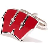 Wisconsin Badgers NCAA Cufflinks Cuff Links