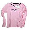 Denver Broncos Womens Mini-Scoop Pink T-shirt - 100% cotton (Size MEDIUM ONLY)