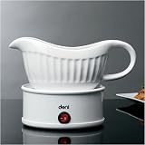Deni 15501 Electric Gravy Boat with Warming Plate, White