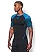 Under Armour Men's UA HeatGear Armour Scope Short Sleeve Compression Shirt Medium Black