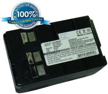Battery2go Ni-MH BATTERY Pack Fits Panasonic VSB-0200, NVA3, VW-VBS20E, VW-VBH10E, NV-R500EN, HHR-V212, NV-S65E