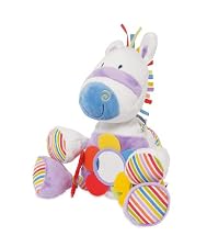 Happy Safari zebra teether stroller toy
