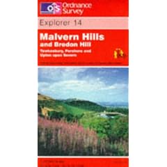 Malvern Hills and Bredon Hill (Explorer Maps)