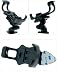 Arkon BB228 1-Inch Multi Angle Ratcheting 3M Adhesive Dash Mount for BlackBerry Curve (Black)