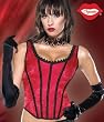 CLOSEOUT IN WHITE Medium! Brocade and Lycra back Corset - In Stock, Ready to Ship!
