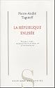 La république enlisée : Pluralisme,