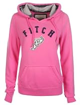 Abercrombie & Fitch Womens Hoodie Pink Fitch 92