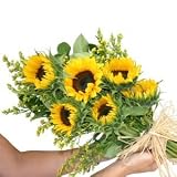 Sunflower Armheld Bridal Bouquet