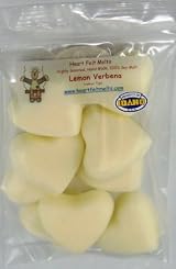 LEMON VERBENA - Mini Hearts - 4 oz - Premium Quality, Handmade, Maximum Scented, Soy Wax Melts - by HeartFelt Melts - Scent lasts for 190+ hours