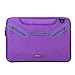 Evecase Shoulder Bag, Compact Fully Padded Neoprene Messenger Briefcase Case Bag with Handle and Shoulder Strap for Stream 11.6 inch ultrabook Laptop - Purple
