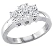 14K White Gold...