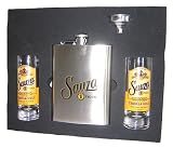 Sauza Gift Set - Flask and Single Serve Glass