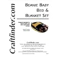 Beanie Baby Bed and Blanket Set by