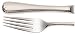 Gorham Ribbon Edge Frosted 5-Piece Stainless Steel Flatware Place Setting, Service for 1