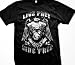 Live Free Ride Free Mens T-shirt, Eagle and Chopper Engine Jumbo Print Men's Old School Motorcycle Shirts