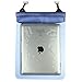 Black/Blue 10.1 inch Waterproof Tablet Pouch Dry Bag Case