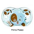 RaZbaby Keep-it-Kleen Pacifier - Percy Puppy