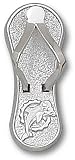 Womens NFL Miami Dolphins Logo Flip Flop Pendant