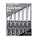Kitchen Craft Deluxe Six Piece Steak Knife Set- display boxed