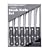 Kitchen Craft Deluxe Six Piece Steak Knife Set- display boxed