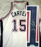 Vince Carter Autographed/Hand Signed New Jersey Nets Jersey
