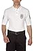 HPU Security Polo Shirt Deluxe 100% Cotton Pre-Shrunk White with Black Letters