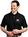 Spiffy Custom Gifts Mens U.S. Air Force Embroidered Polo Shirt